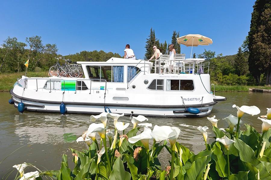 Canal du Midi, location de bateaux sans permis