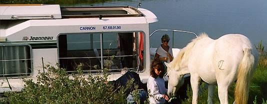 Carnon en bateau