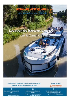 Canal du Midi - péniche sans permis